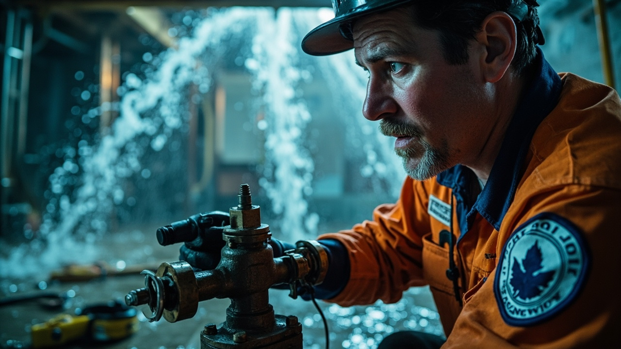 How United Plumbing Greenwich Executes Emergency Main Water Valve Shut Off