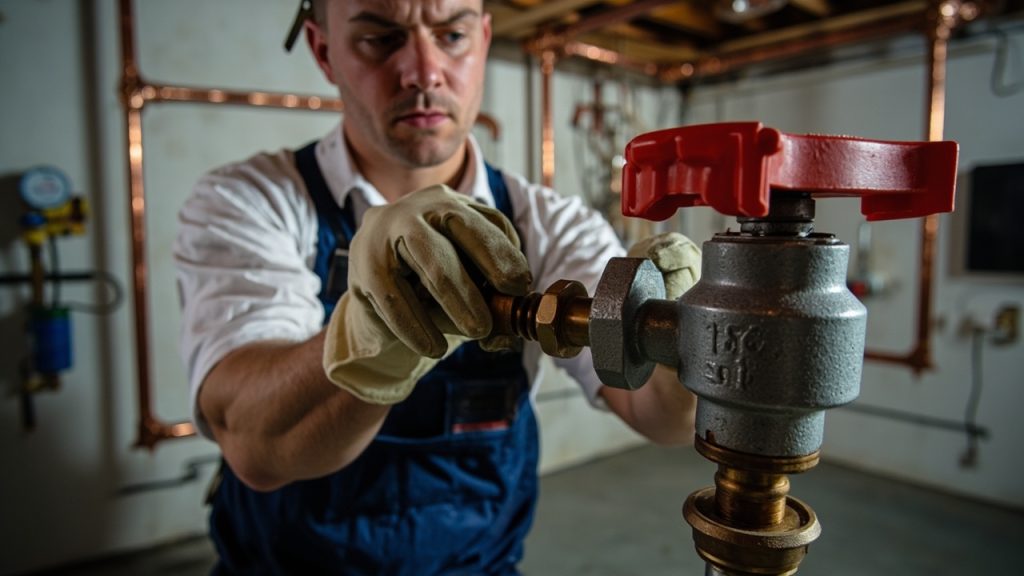 How to Shut Off Main Water Valve in Greenwich CT