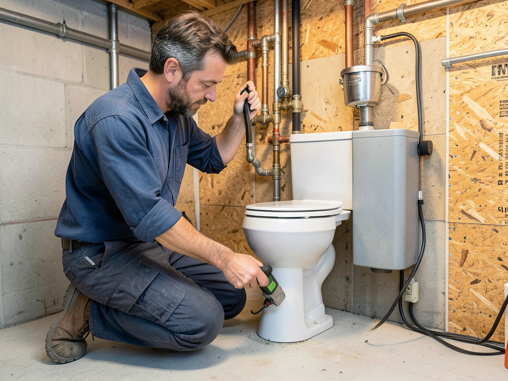Adding a bathroom to your finished basement in gle