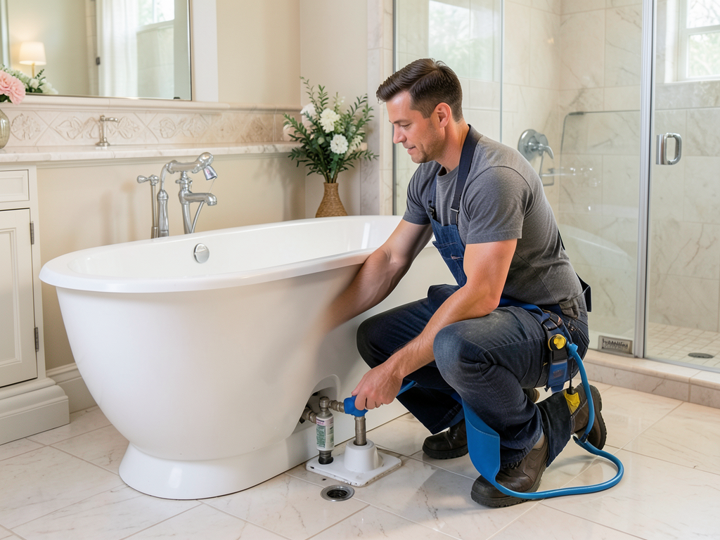 Choosing between a freestanding or alcove bathtub