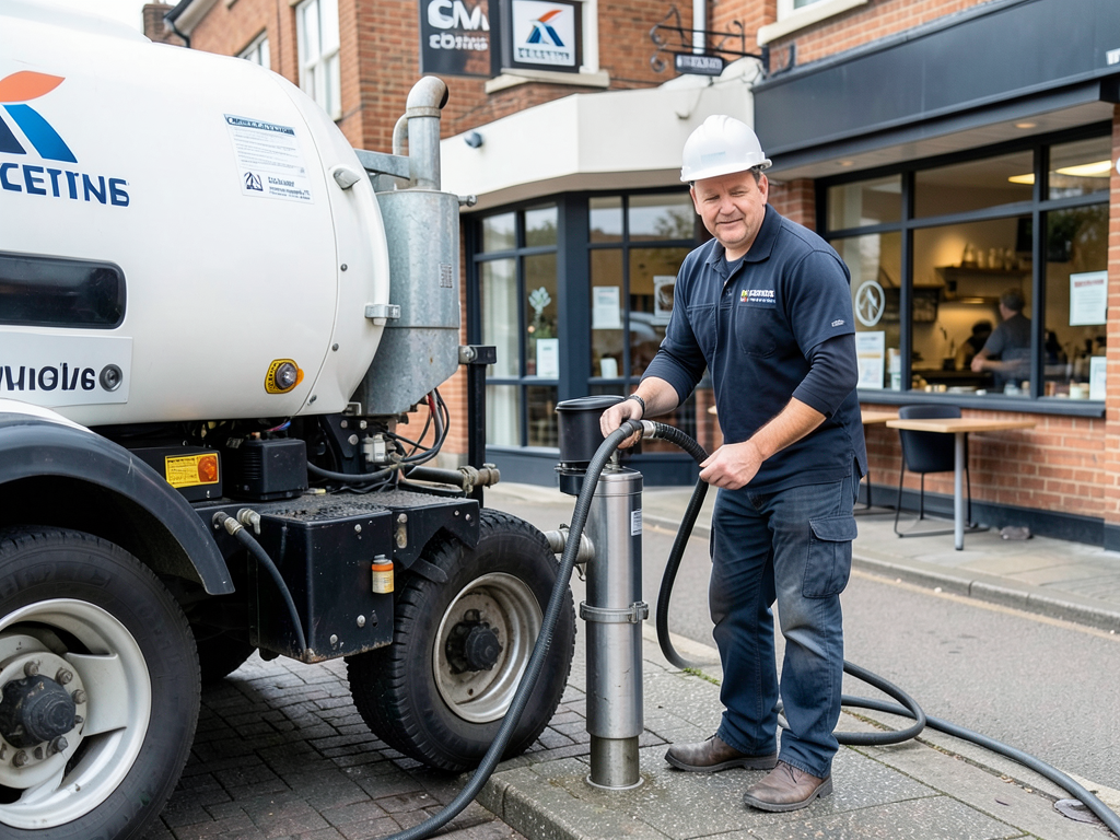 Commercial grease trap maintenance for restaurants