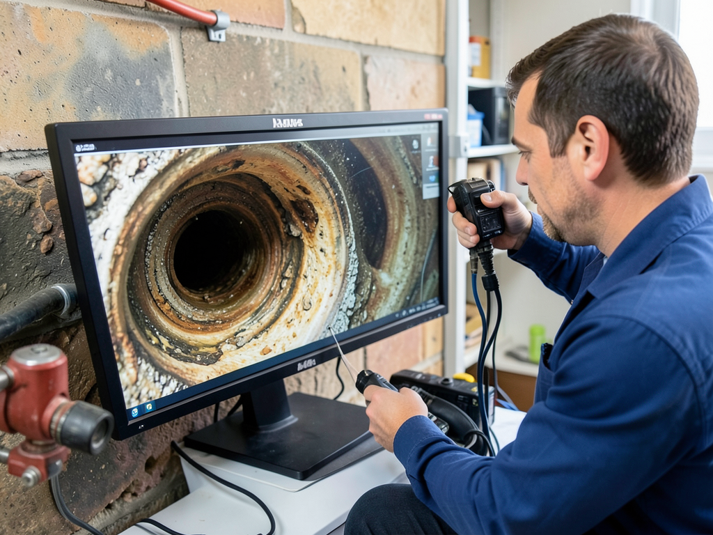 How to identify failing cast iron pipes in older g