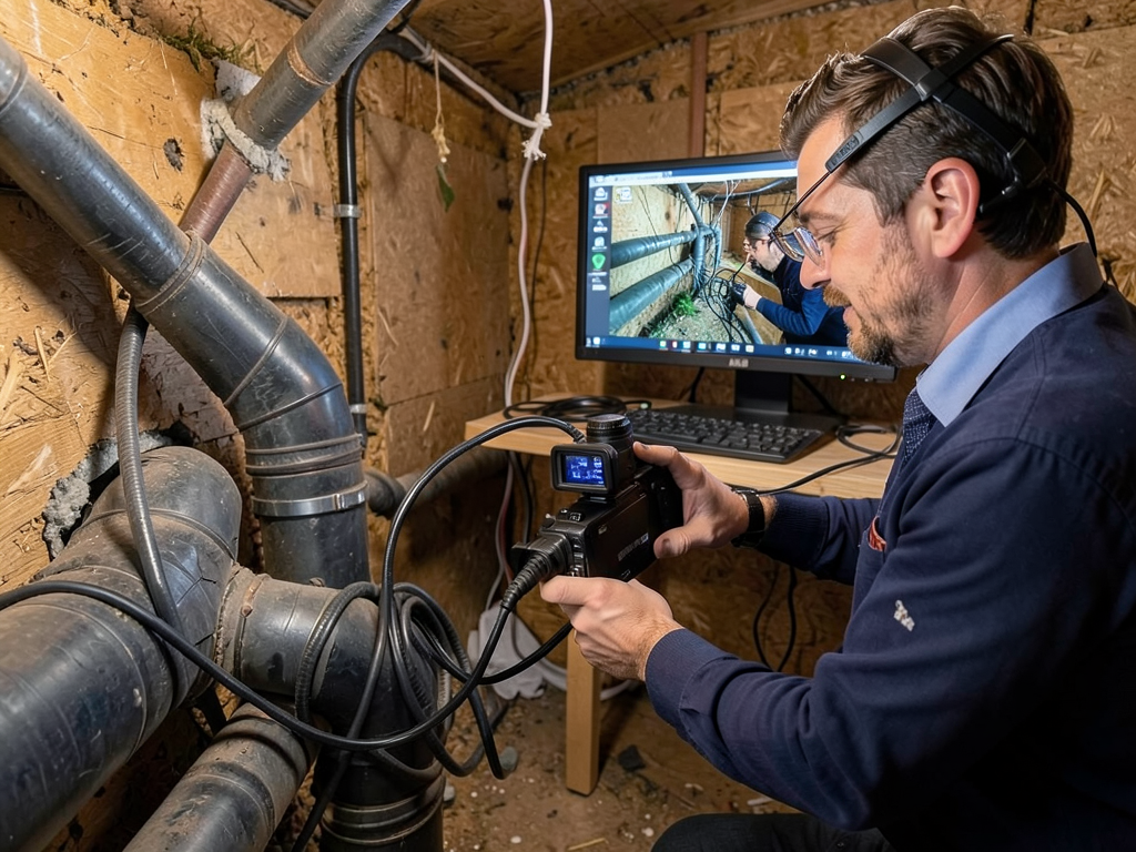 Professional sewer line inspections for new greenw