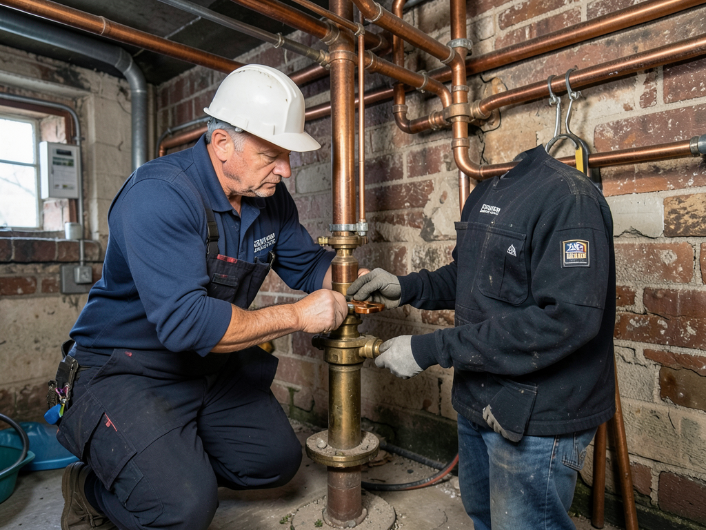 Replacing your main water shut off valve before an
